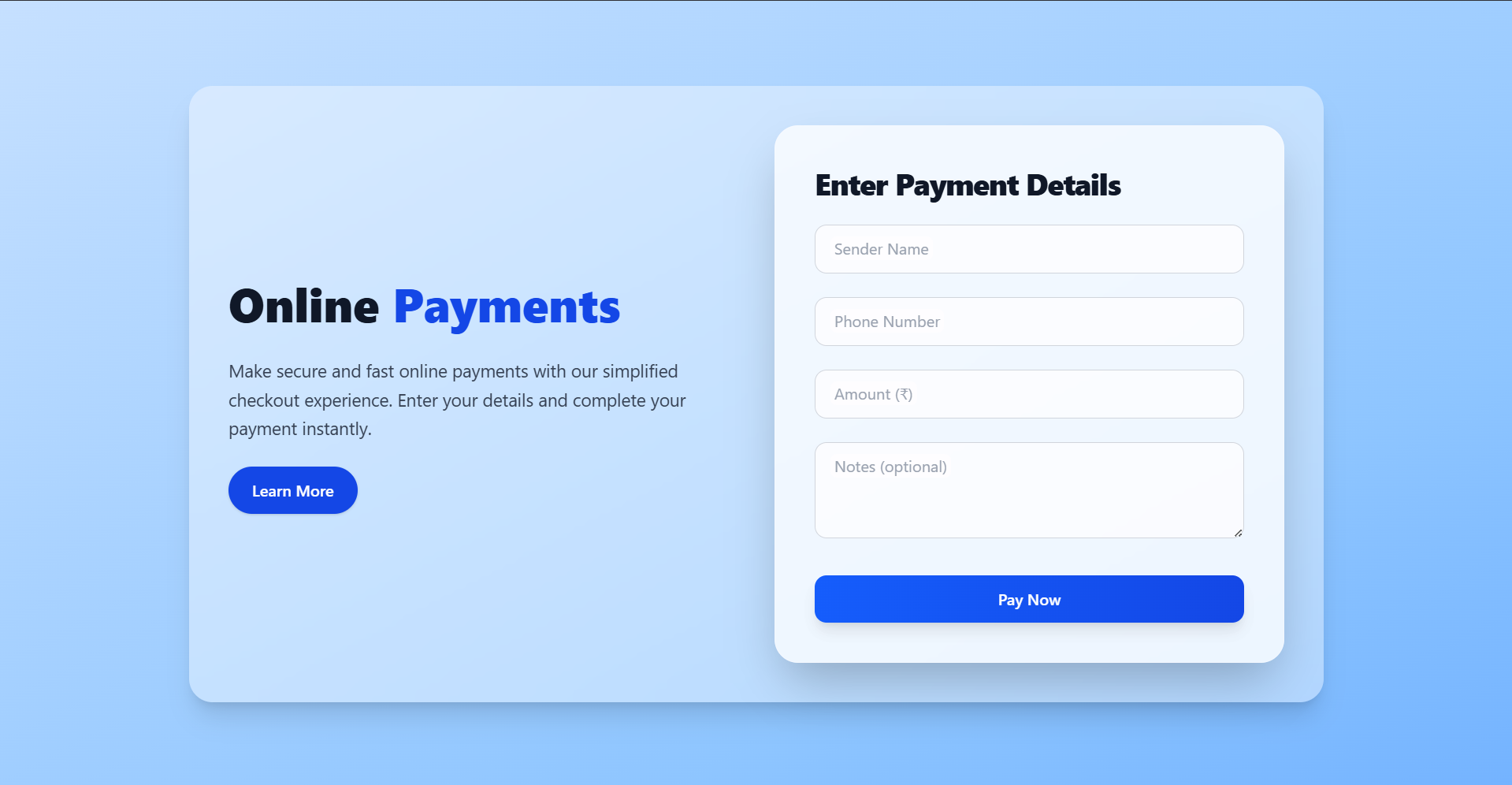 Razorpay Integration